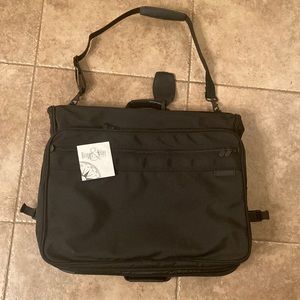 Briggs & Riley ballistic nylon garment bag + shoulder strap